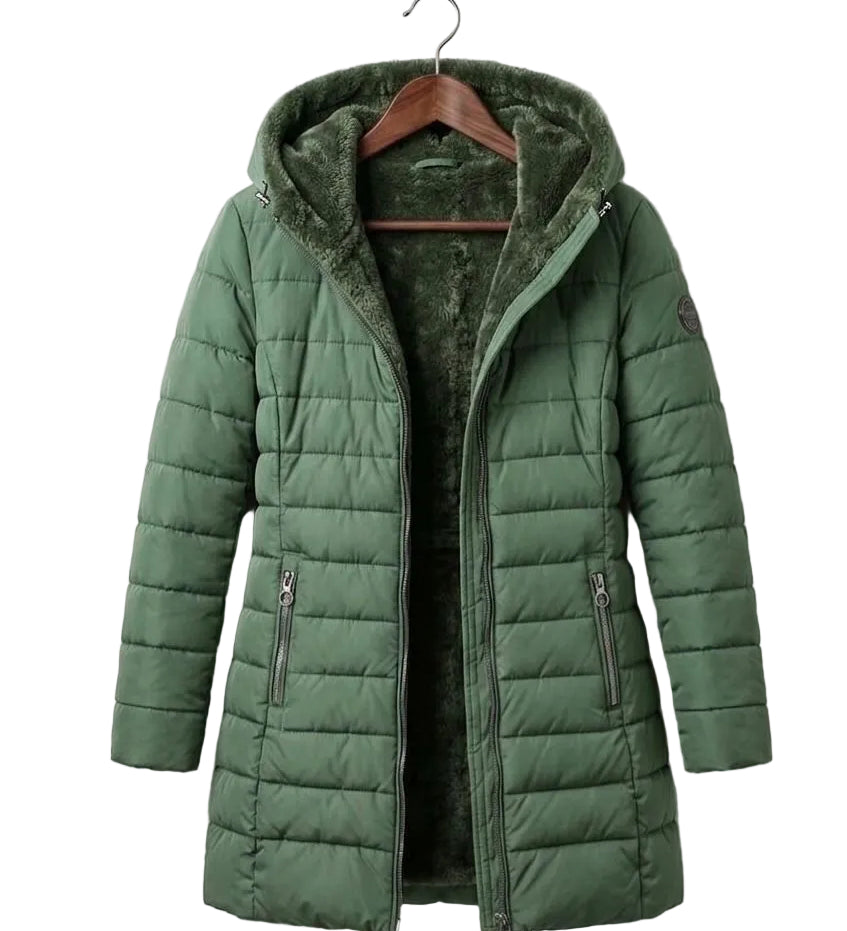 Olivia™ | Quilted A-Line Winter Coat — Final Edit