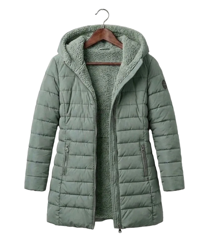 Olivia™ | Quilted A-Line Winter Coat — Final Edit