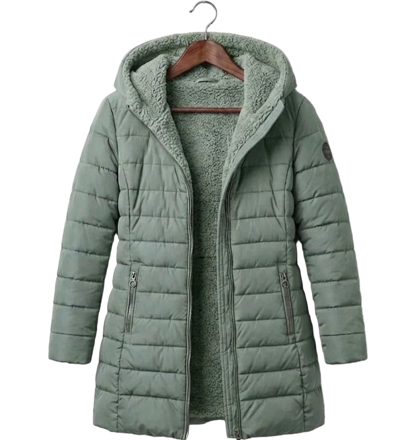 Olivia™ | Quilted A-Line Winter Coat — Final Edit