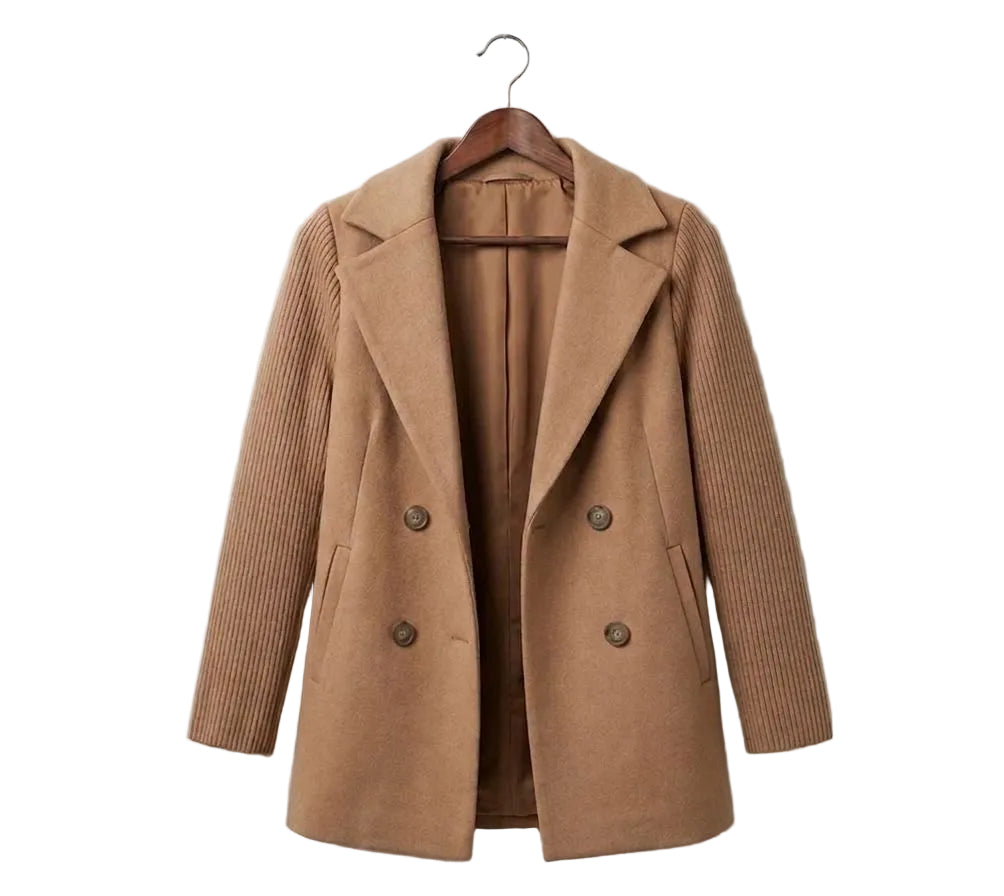 Sasha™ | Ribbed Blazer Coat — Final Edit