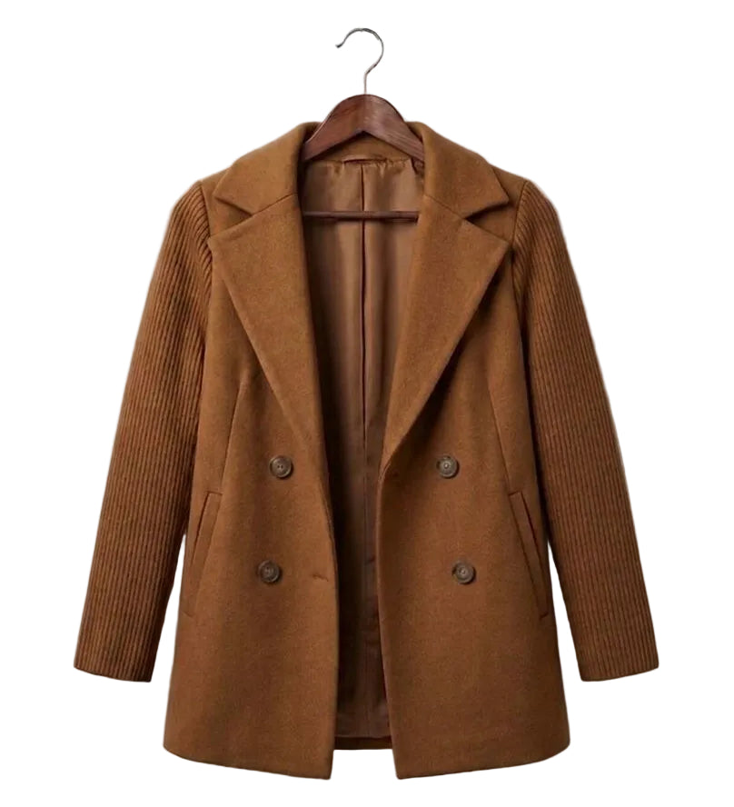 Sasha™ | Ribbed Blazer Coat — Final Edit