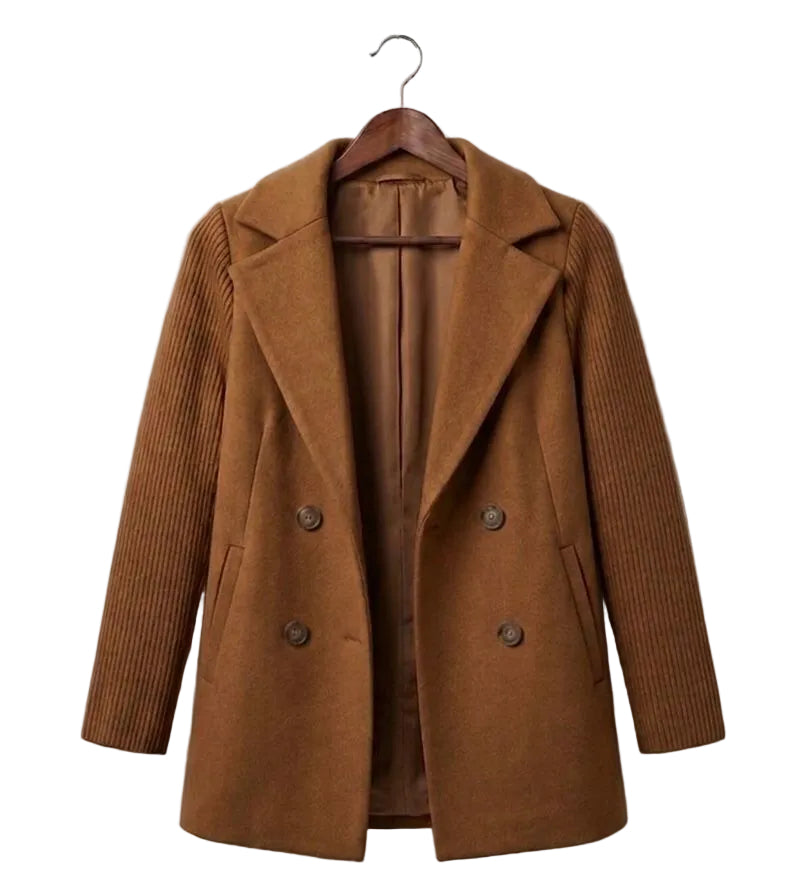 Sasha™ | Ribbed Blazer Coat — Final Edit