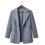 Sasha™ | Ribbed Blazer Coat — Final Edit