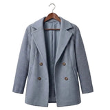 Sasha™ | Ribbed Blazer Coat — Final Edit