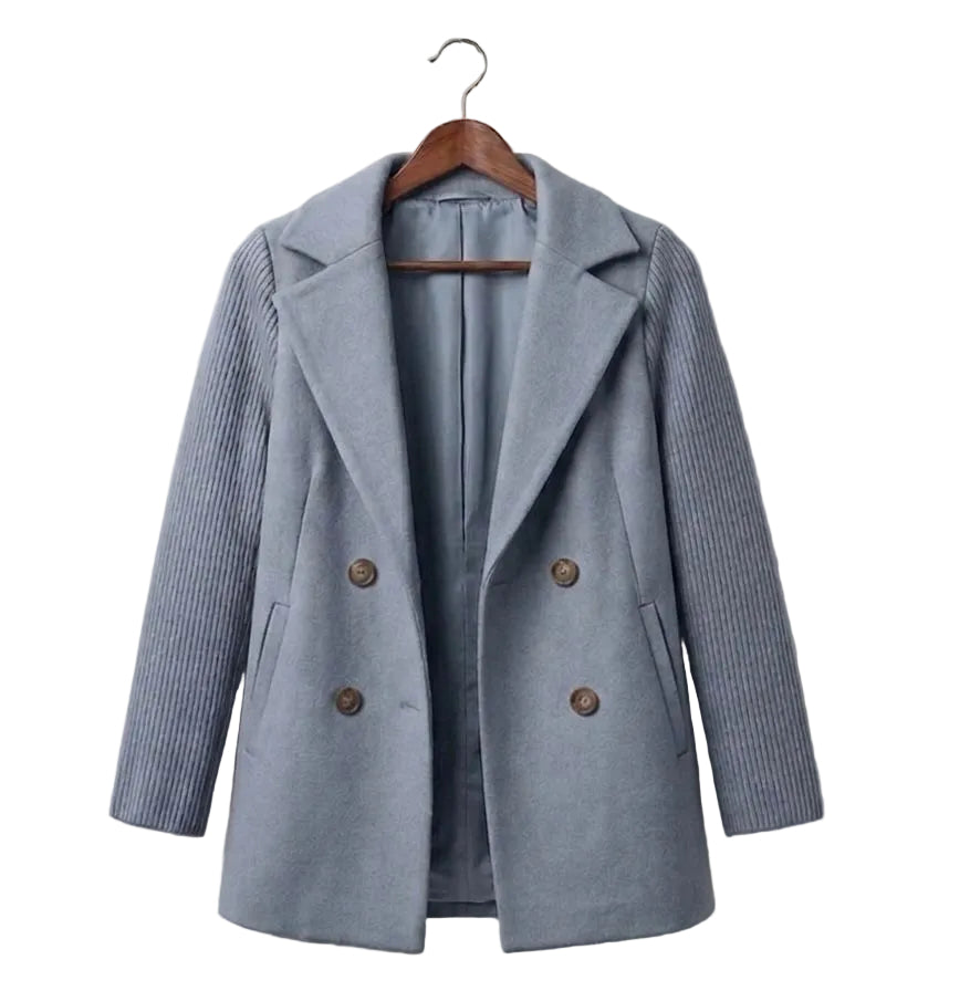 Sasha™ | Ribbed Blazer Coat — Final Edit