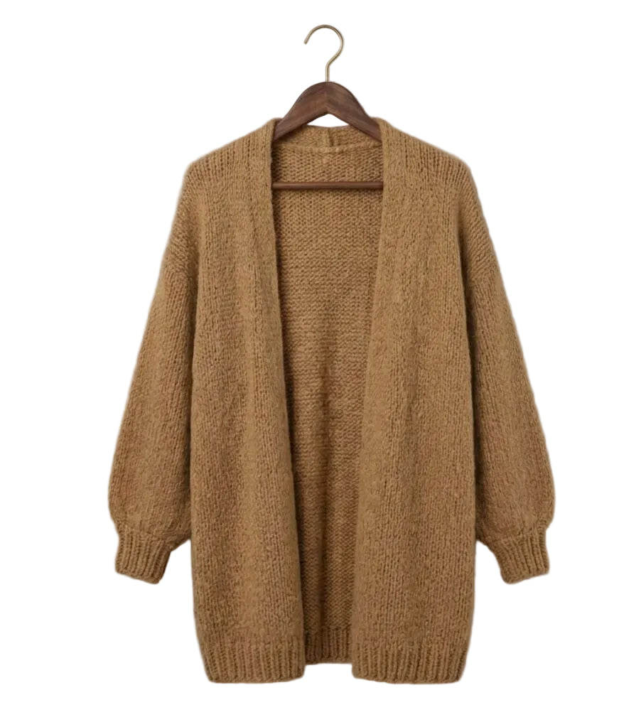 The Oversized Cardie™ | Relaxed Knit Cardigan — Final Edit