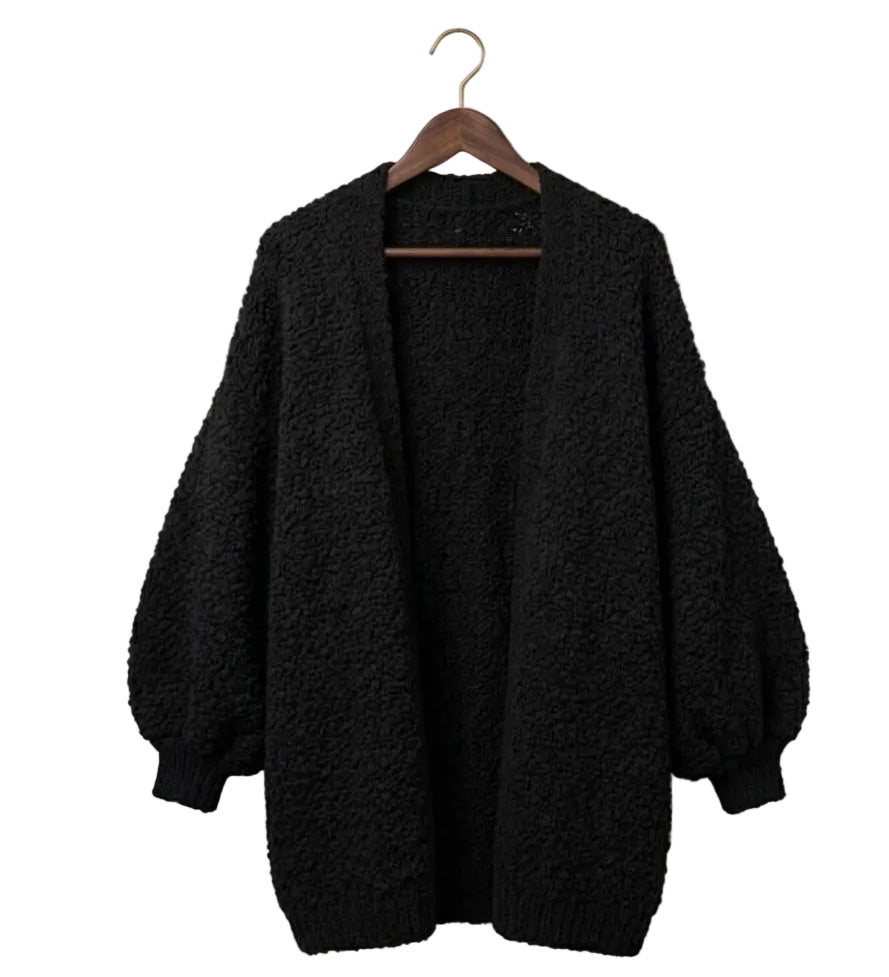 The Oversized Cardie™ | Relaxed Knit Cardigan — Final Edit