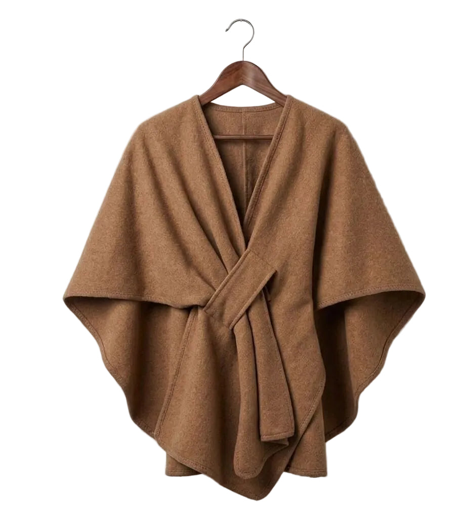 Marina™ | Caped Fleece Shawl — Final Edit