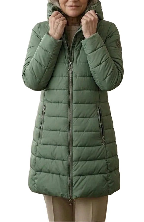 Olivia™ | Quilted A-Line Winter Coat — Final Edit