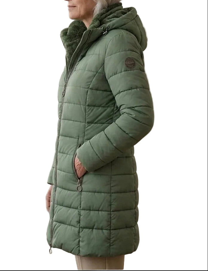 Olivia™ | Quilted A-Line Winter Coat — Final Edit
