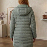 Olivia™ | Quilted A-Line Winter Coat — Final Edit