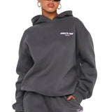 Soft Relaxed Fit Hoodie and Jogger Set for Everyday Comfort
