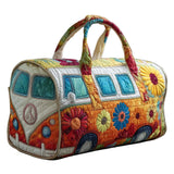 BOLSA DUFFLE ACOLCHADA CON ESTILO HIPPY VAN