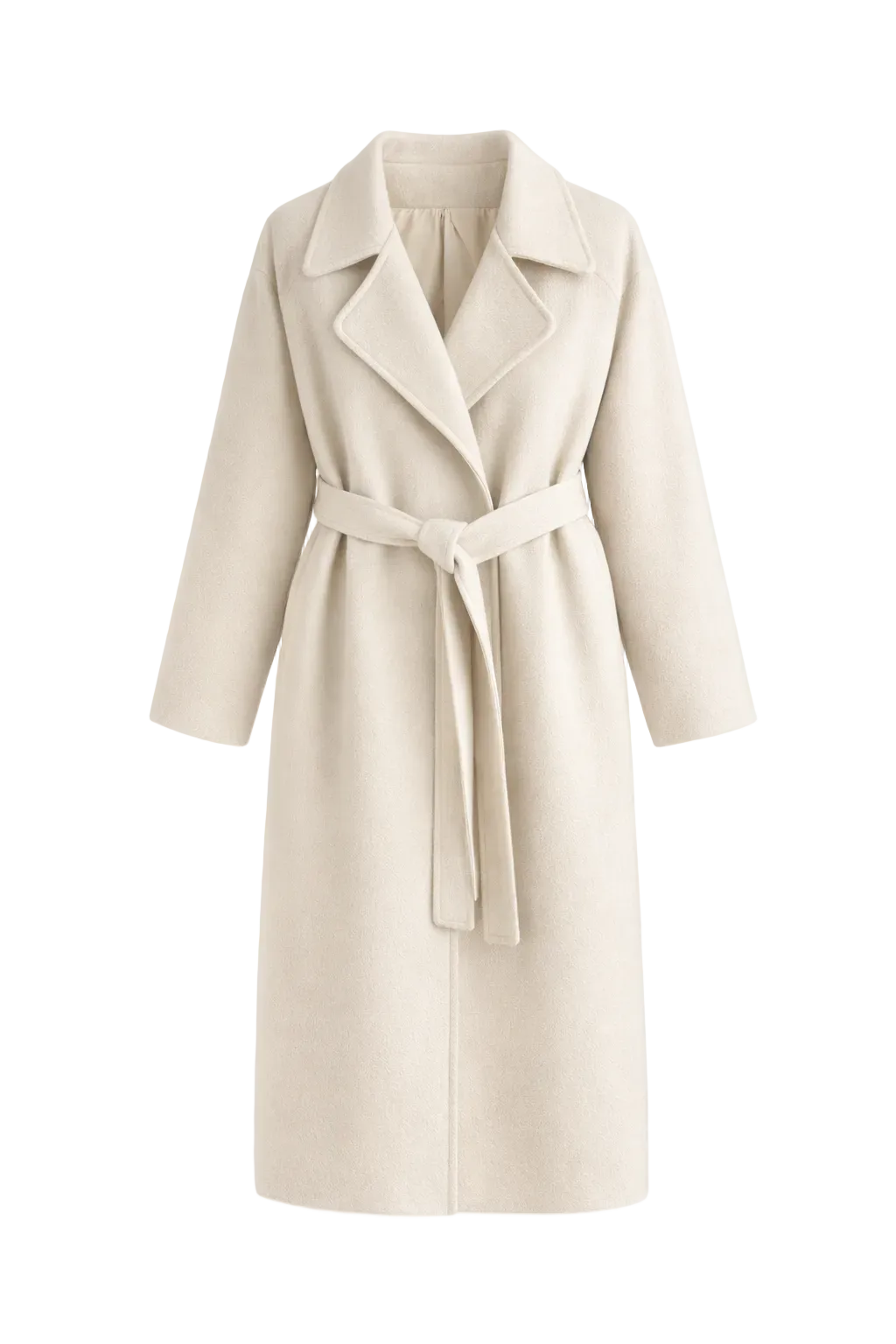 Kaith™ | Elegant Belted Long Coat