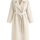 Kaith™ | Elegant Belted Long Coat