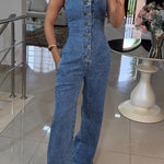 DENIM JUMPSUIT
