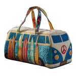 BOLSA DUFFLE ACOLCHADA CON ESTILO HIPPY VAN