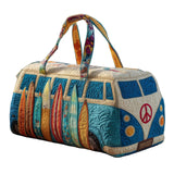 BOLSA DUFFLE ACOLCHADA CON ESTILO HIPPY VAN