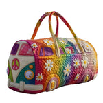 BOLSA DUFFLE ACOLCHADA CON ESTILO HIPPY VAN