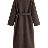 Kaith™ | Elegant Belted Long Coat