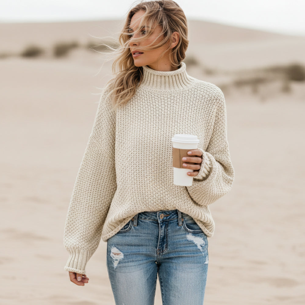 Knit Loose Pullover Fashion Sweater