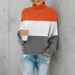 Boho Striped Knit Sweater