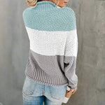 Boho Striped Knit Sweater