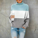 Boho Striped Knit Sweater