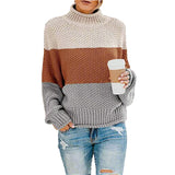 Boho Striped Knit Sweater