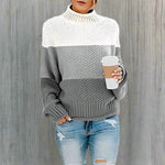 Boho Striped Knit Sweater