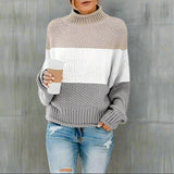 Boho Striped Knit Sweater
