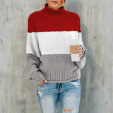 Boho Striped Knit Sweater