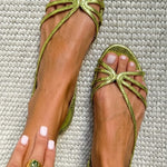 GOLDEN SUMMER ELEGANCE SANDALS
