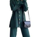 ELEGANT COZY TWO-PIECE SET