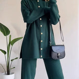 ELEGANT COZY TWO-PIECE SET