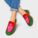CASUAL CONTRAST LOAFERS