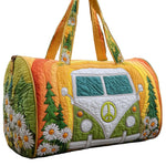 BOLSA DUFFLE ACOLCHADA CON ESTILO HIPPY VAN
