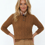 Arden Button-Up Cashmere Sweater