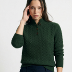 Arden Button-Up Cashmere Sweater
