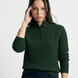 Arden Button-Up Cashmere Sweater