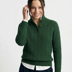 Arden Button-Up Cashmere Sweater
