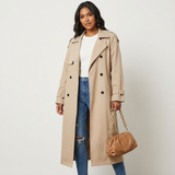 ELEGANT TIMELESS TRENCHCOAT