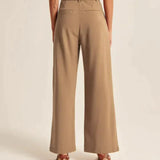 ELEGANT WIDE-LEG TROUSERS