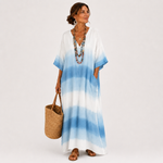 BLUE GRADIENT CAFTAN