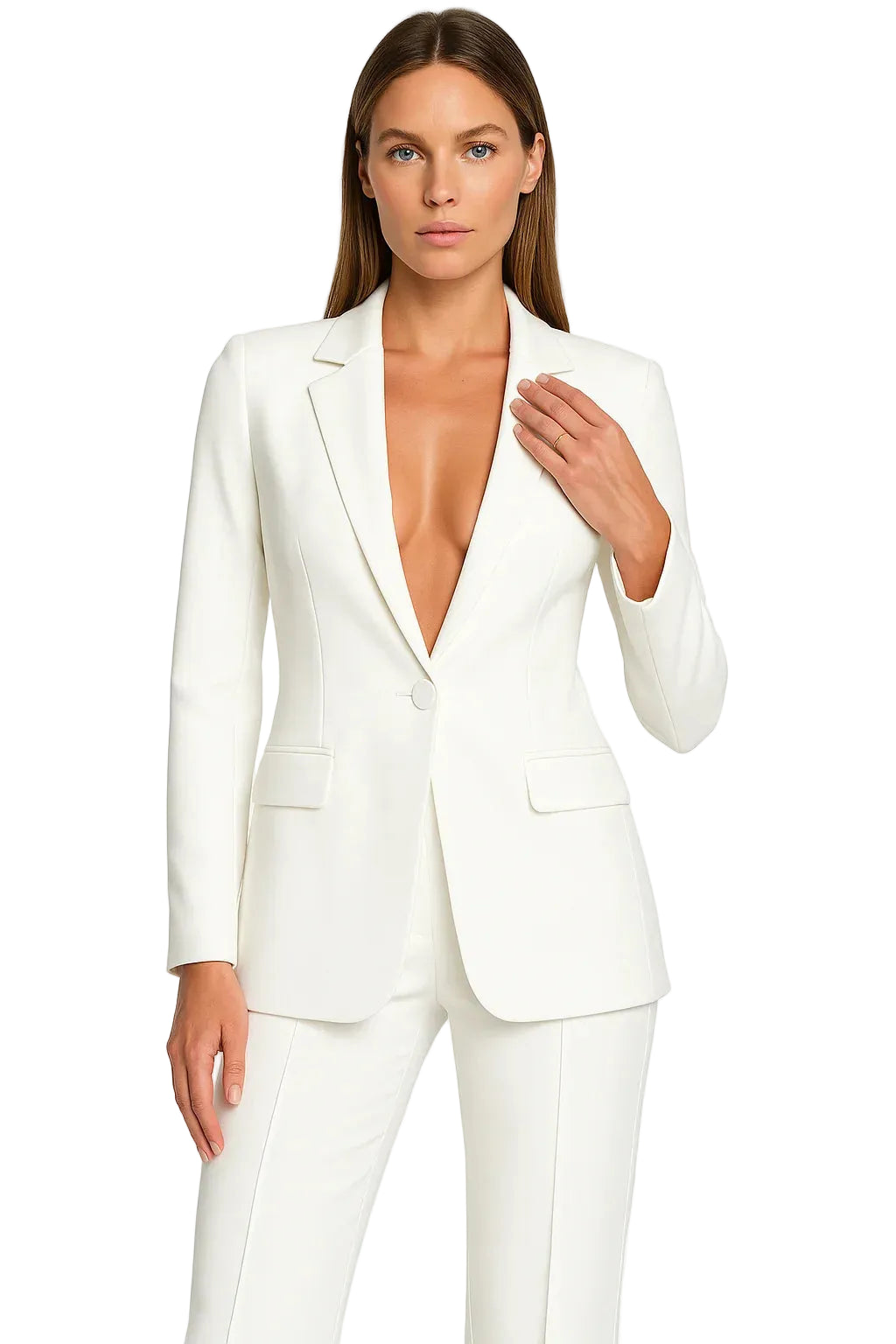 Ensemble blazer et pantalon pour femme tendance