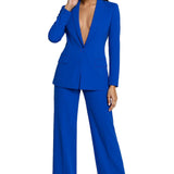 Ensemble blazer et pantalon pour femme tendance