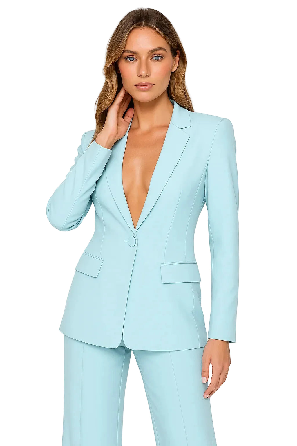 Ensemble blazer et pantalon pour femme tendance