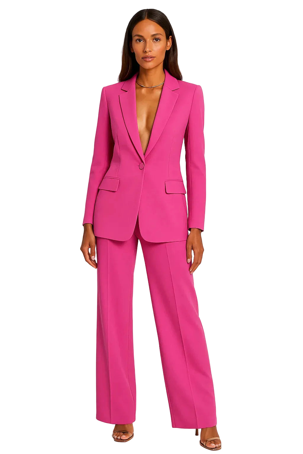 Ensemble blazer et pantalon pour femme tendance
