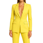 Ensemble blazer et pantalon pour femme tendance