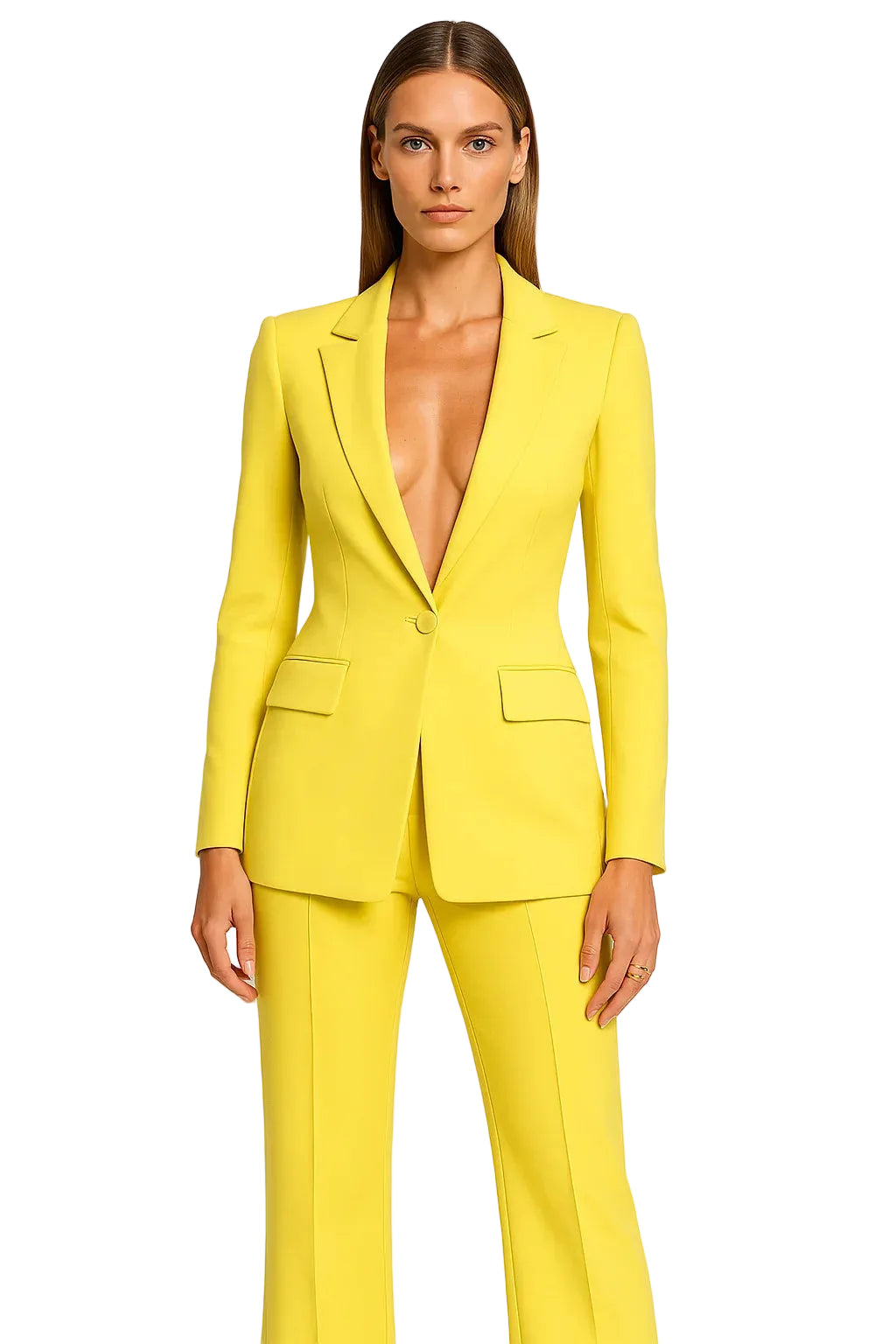Ensemble blazer et pantalon pour femme tendance
